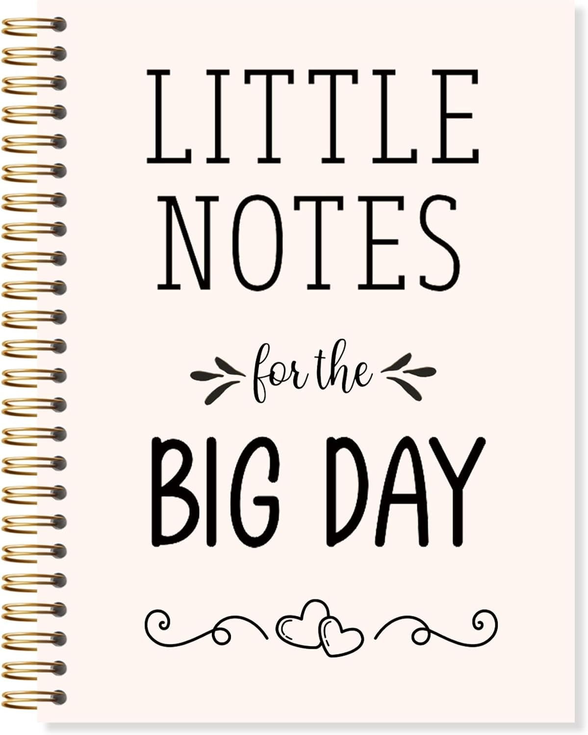 OSLYSOF Wedding Planning Spiral Notebook, Marriage Journal for Couples, Engagement Gifts for Couples Notebooks for Note Taking, Bride and Groom Gifts,