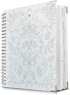 Bride Squad Wedding Planner Book and Organizer | Bridal Wedding Planner Book with Countdown Calendar & Checklists | A Thoughtful Engagement Gifts for 